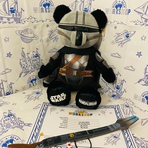 Build-A-Bear The Mandalorian “Mando” Teddy